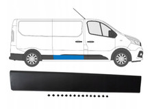 BAGUETTE DE CÔTÉ PORTES COULISSANTES DROITE RENAULT TRAFIC III OPEL VIVARO 2014-
