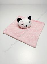 Doudou Plat Carré Chat/Ours