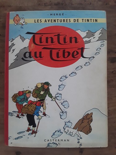 Album tintin tibet 1ere - tintin, eo