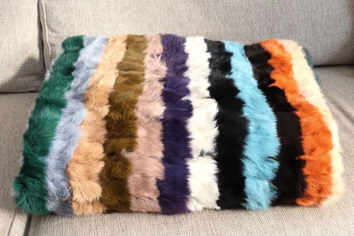 Couverture fourrure housse - en,