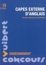 CAPES externe d'anglais, Gérard Werlé, Ruth Alimi, Michael Hinchliffe, Mart