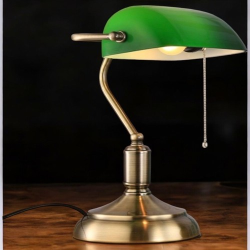 Lampe bureau banquier - lampe, de