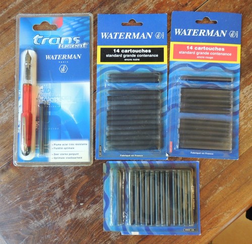 Waterman translucent red - waterman,
