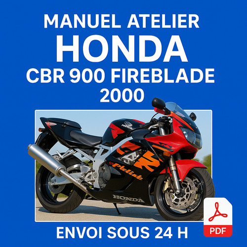 Manuel atelier honda cbr - manuel, 900