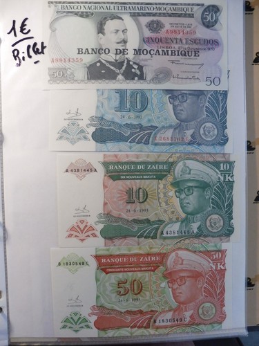 Lot ancien billet etranger - ,