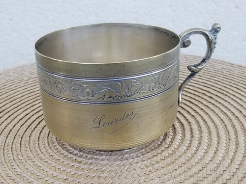 Gobelet ancien lourdes en - gobelet,