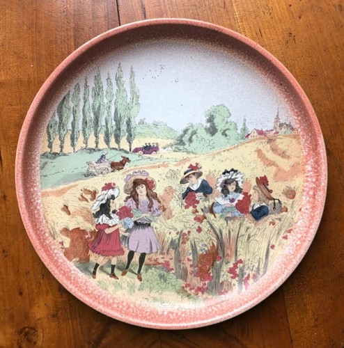 Ancienne assiette grès