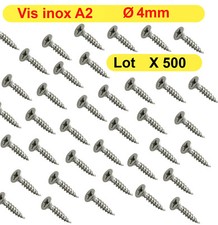 Vis Bois inox A2 Ø 4mm