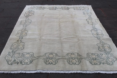 Tapis vintage fait main - tapis, art