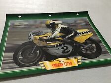 054 Yamaha TZ750 TZ 750 1978 Fiche collection ATLAS motos de légende