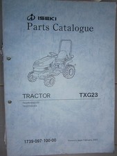 Iseki tracteur txg txg23 - txg,