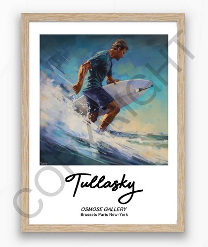 Splendide affiche surf - 🎁⭐,