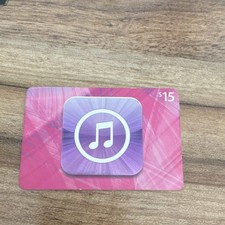 Apple iTunes $15 Music Gift