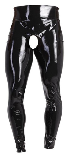 Pantalon ouvert latex - -, l