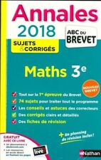 Maths 3e Brevet sujets &