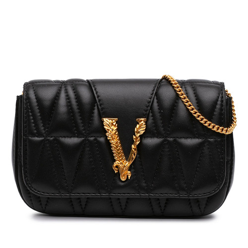 Versace mini matelassé cuir - mini,