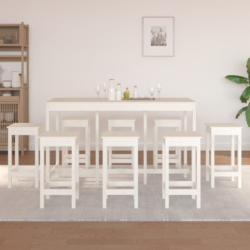 Ensemble bar pcs blanc - bar, 9