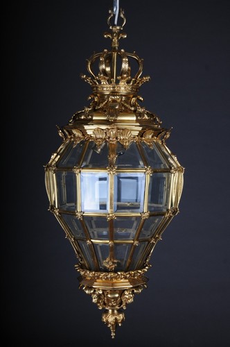 Lanterne chandelier bronze - lanterne/chandelier, en