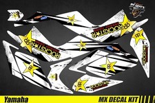 Kit Déco Quad pour / Atv Decal Kit for Yamaha Raptor - Rockstar White 1