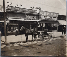 USA, Californie, San Francisco, Voiture américaine, Vintage print, ca.1910 Tirag