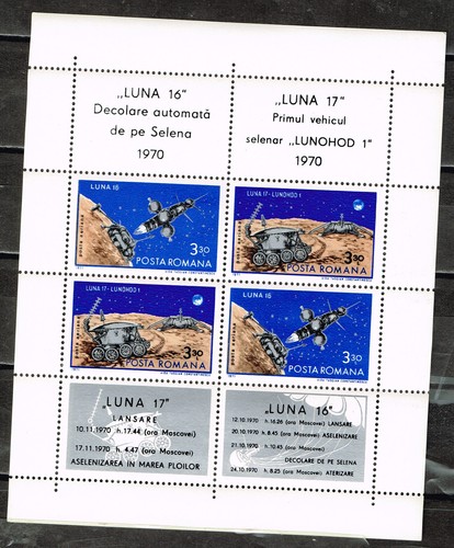Romania soviet space - space, moon