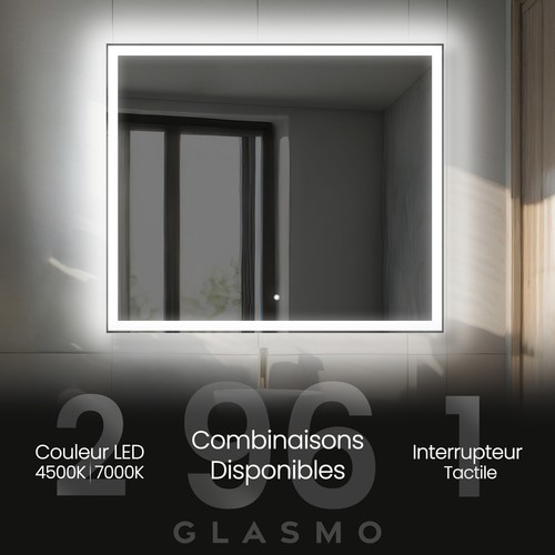 Miroir salle bain - miroir,