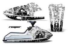 Autocollants Graphiques Jet Ski Kawasaki X2 650 1986-1995 REAPER W