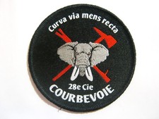 COLLECTION ECUSSON BSPP LES SAPEURS POMPIERS DE PARIS 28° COMPAGNIE COURBEVOIE