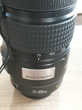 ANCIEN OBJECTIF CANON ULTRASONIC 75-300 MM IMAGE STABILIZER