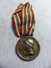 MEDAILLE DECORATION UNIFICATION ITALIENNE 1915-1918 ITALIE