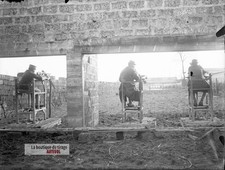 Exercice militaire, tir fusil