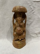 Statuette ganesh bois - statuette,
