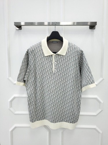 Dior polo jacquard oblique - polo,