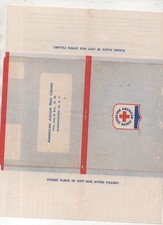 vieux papiers CROIX ROUGE : fiche AMERCAN JUNIOR RED CROSS (P47798)