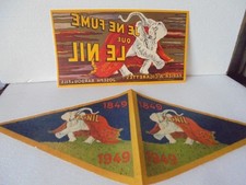 lot de 2 publicitées " je ne