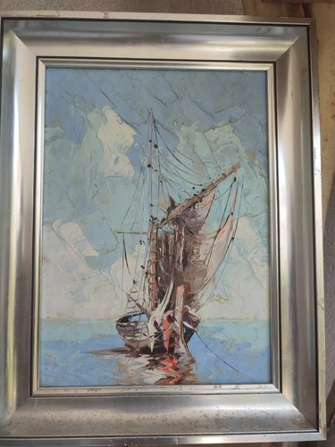 Tableau ancien marine - tableau,