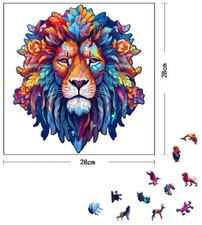 Grand puzzle en bois tête de