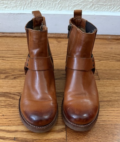 Frye leather ankle boots size - frye,