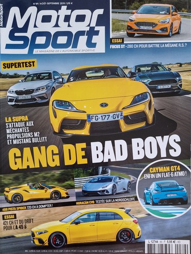 Motor sport magazine test - motor, 89