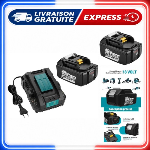 Batterie 18v 0ah - 18v, 5.0ah