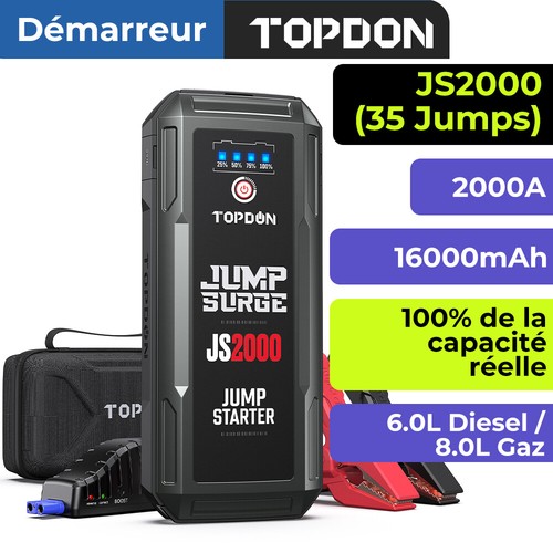 Topdon js2000 2000a démarreur - topdon,