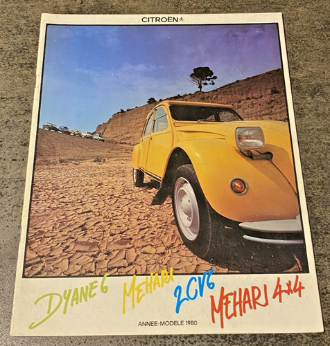 Brochure publicitaire citroen - publicitaire,