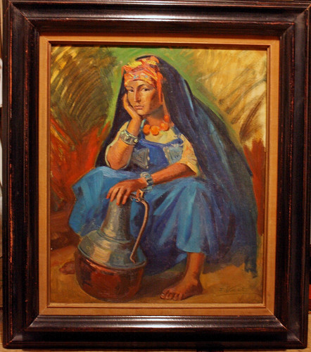 Femme berbère hst edmond - femme, "