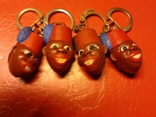 4 X PORTE-CLES - BANANIA -