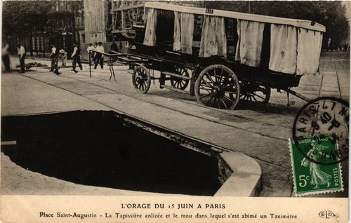 Cpa orage juin - cpa, du