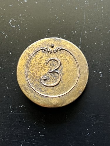 Bouton officier 3 - du,