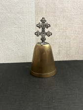 Cloche De Table Ancienne en Laiton, Bronze, Métal ?