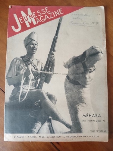 Jeunesse magazine aout 1939 - magazine,
