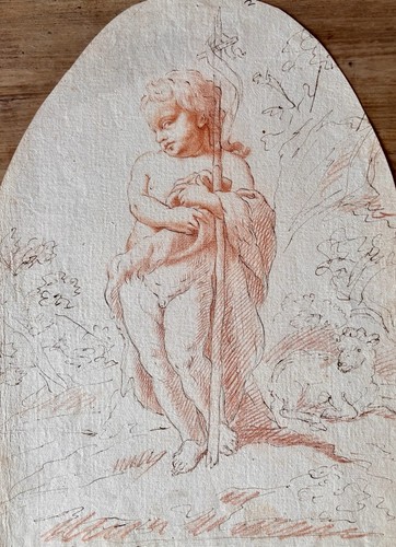 Dessin ancien xviiie saint - dessin,