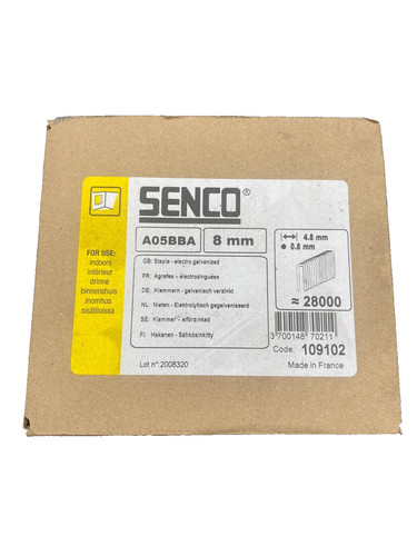 Senco a05bba 8mm agrafes - a05bba,